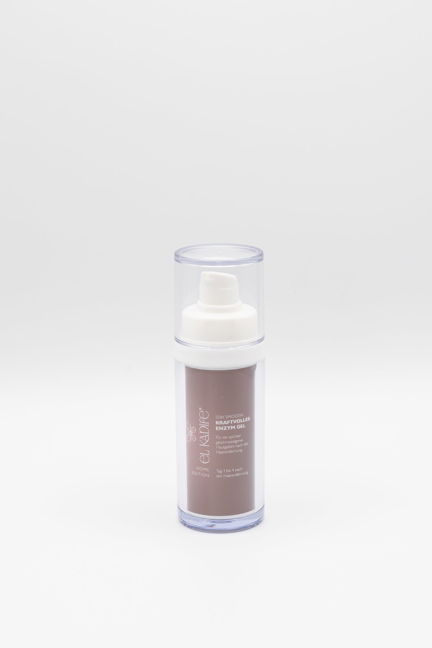 Enzym Gel für weniger Haare. 